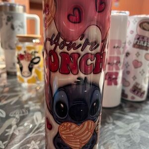 Cute Heart and Character Tumbler